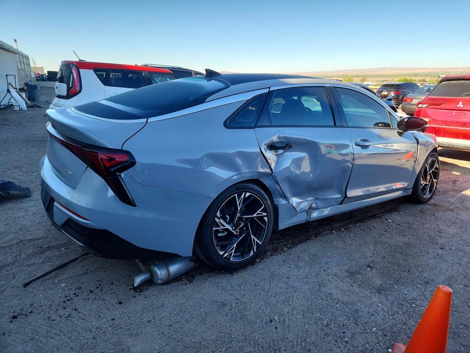 2025 Kia K5 VIN KNAG64J70S5386311 COPART salvage auction — FRONT END, Nm - Cert Of Title-Salvage, sold $4,550 on 2026-07-20 (photo 3)
