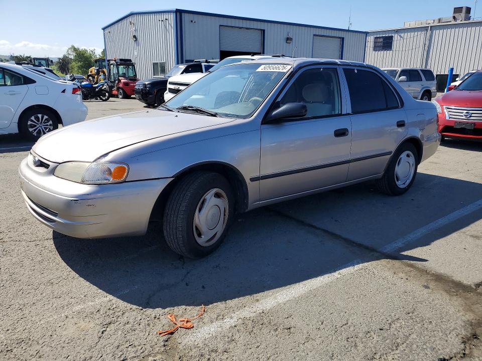 1999 Toyota Corolla VIN 1NXBR12E1XZ221974 COPART salvage auction — MINOR DENT/SCRATCHES, Ca - Dis/Dlr/Exp Only Clean Title, sold $325 on 2026-07-10 (photo 1)