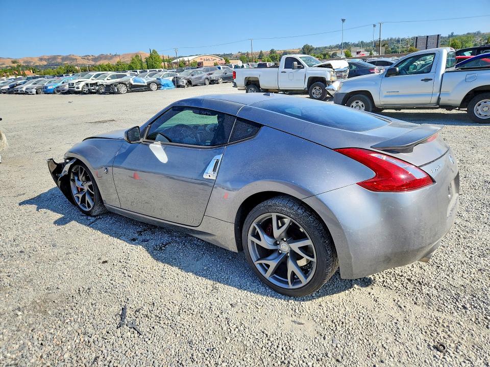 2017 Nissan 370z VIN JN1AZ4EHXHM952706 COPART salvage auction — FRONT END, Ca - Salvage Certificate, sold $800 on 2026-07-22 (photo 2)