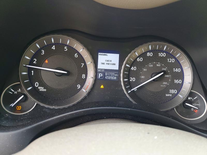 2015 Infiniti Q70 VIN JN1BY1PR6FM832037 COPART salvage auction — SIDE, MD - CERT OF SALVAGE > 75% DAMAGE, sold $2,600 on 2026-07-30 (photo 9)