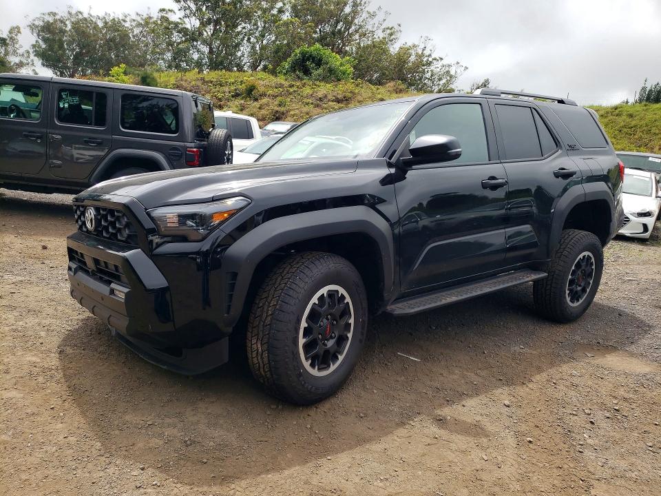 2025 Toyota 4runner VIN JTEVA5BR1S5052041 COPART salvage auction — FRONT END, Hi - Certificate Of Salvage, sold $24,200 on 2026-07-13 (photo 1)