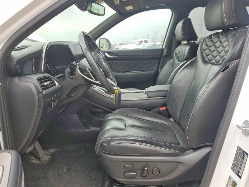 2020 Hyundai Palisade VIN KM8R5DHE8LU165996 COPART salvage auction — FRONT END, Il - Salvage Certificate, sold $8,600 on 2026-07-14 (photo 7)