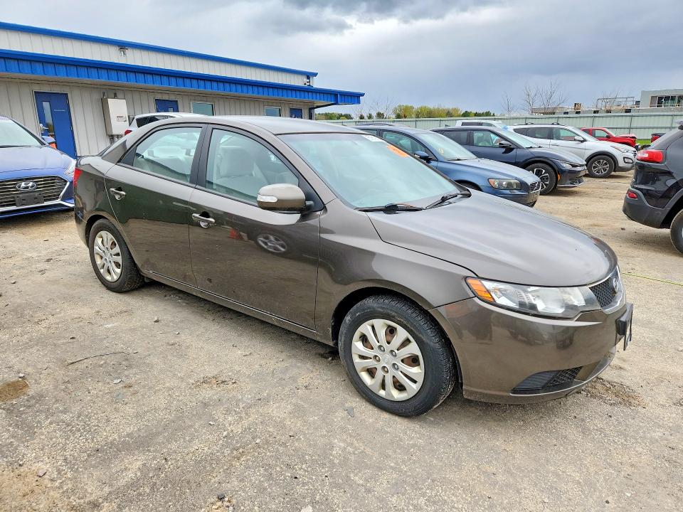 2010 Kia Forte VIN KNAFU4A26A5122644 COPART salvage auction — HAIL, Wi - Certificate Of Title, sold $200 on 2026-07-21 (photo 4)
