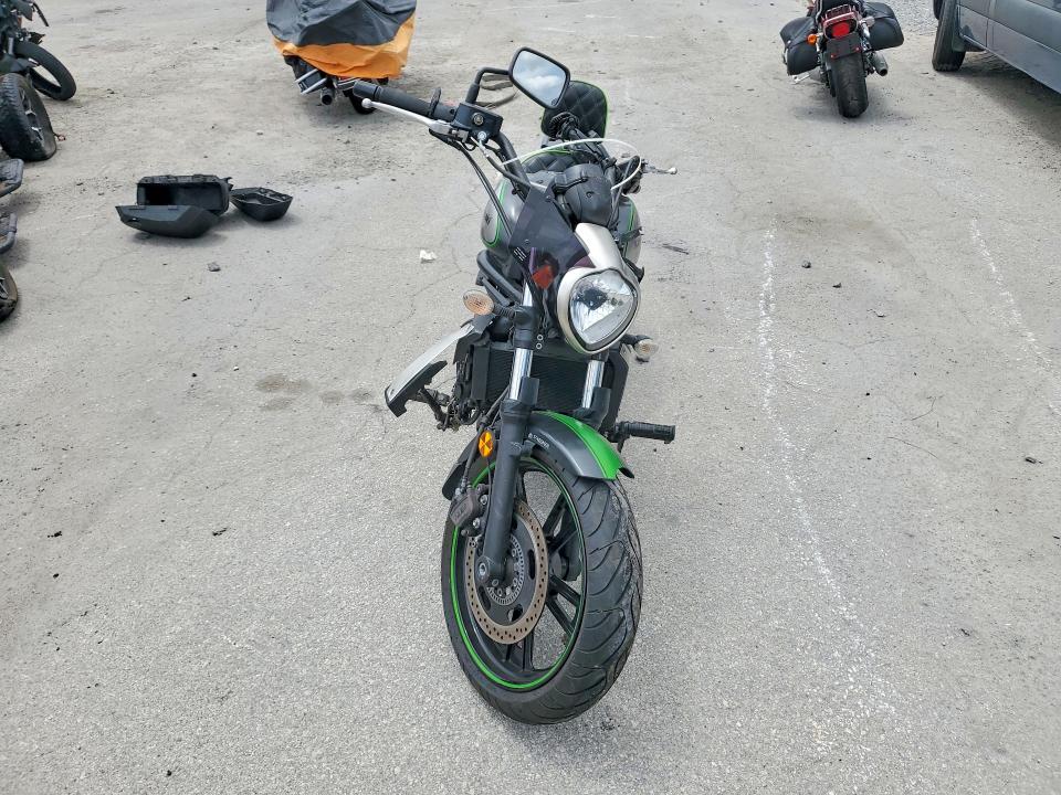 2016 Kawasaki En VIN JKAENEB14GDA10086 COPART salvage auction — FRONT END, In - Cert Of Title-Salvage Title, sold $850 on 2026-07-16 (photo 2)