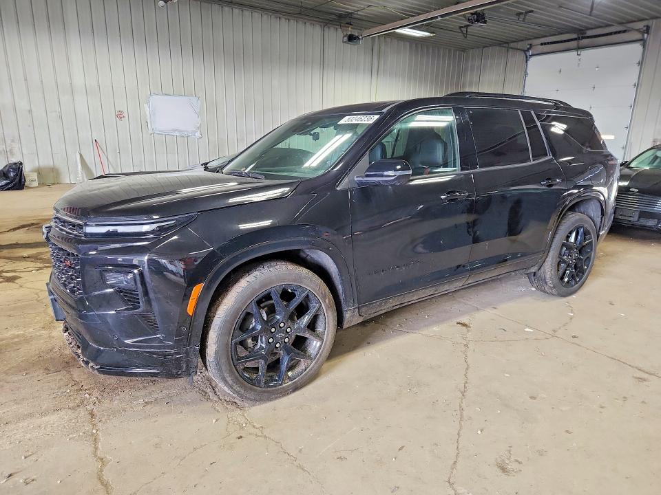 2025 Chevrolet Traverse VIN 1GNEVLRSXSJ159481 COPART salvage auction — FRONT END, Wi - Cert Of Title-Claim Paid, sold $22,200 on 2026-07-20 (photo 1)