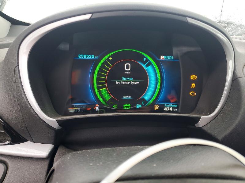 2017 Chevrolet Volt VIN 1G1RA6S58HU130184 COPART salvage auction — MECHANICAL, On - Permit No Brand - Unfit, sold $1,950 on 2026-07-02 (photo 9)