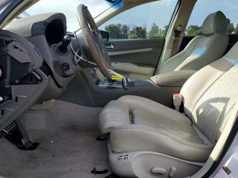 2010 Infiniti G37 VIN JN1CV6AP0AM203819 COPART salvage auction — VANDALISM, CA - SALVAGE CERTIFICATE, sold $2,300 on 2026-07-13 (photo 7)