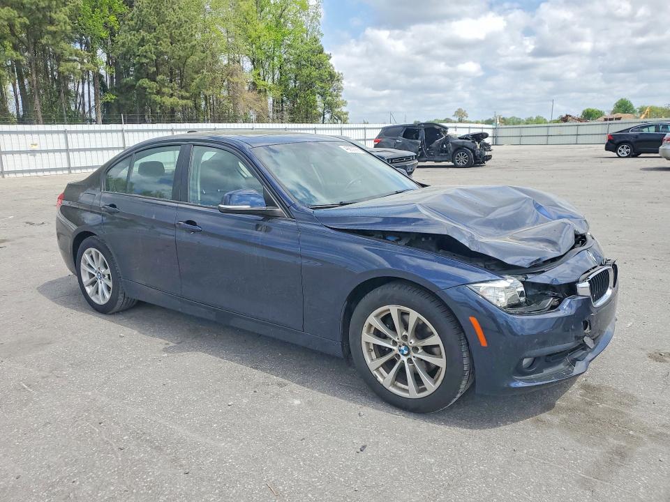 2016 BMW 3er VIN WBA8E1G53GNU10801 COPART salvage auction — FRONT END, Nc - Salvage Certificate Of Title, sold $350 on 2026-07-21 (photo 4)