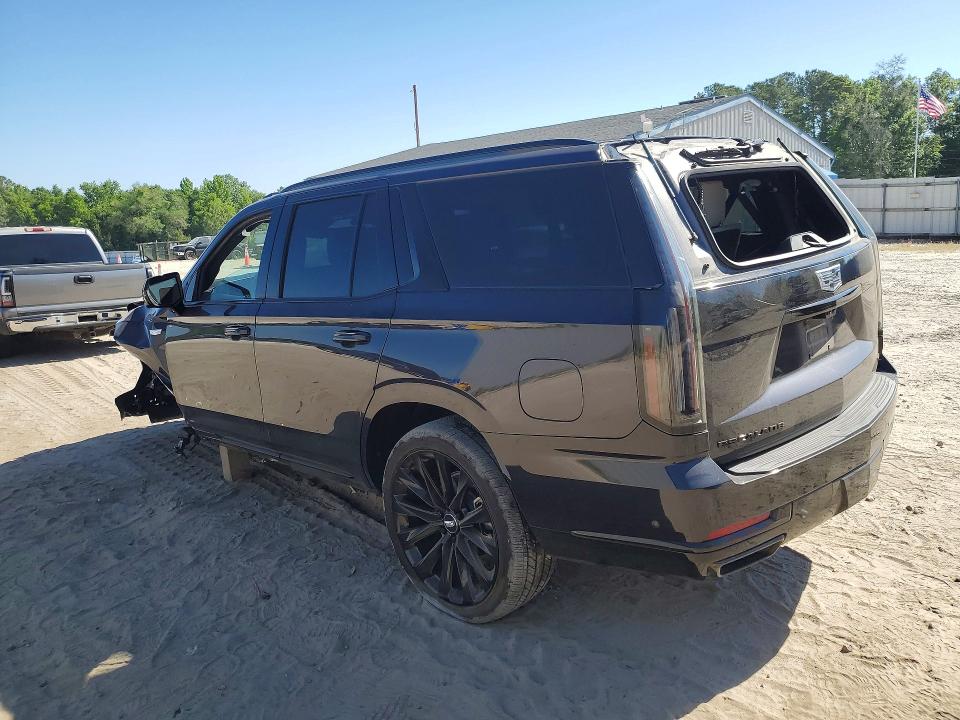 2025 Cadillac Escalade VIN 1GYS9GRL4SR412399 COPART salvage auction — FRONT END, Salvage Title, sold $61,000 on 2026-08-21 (photo 2)