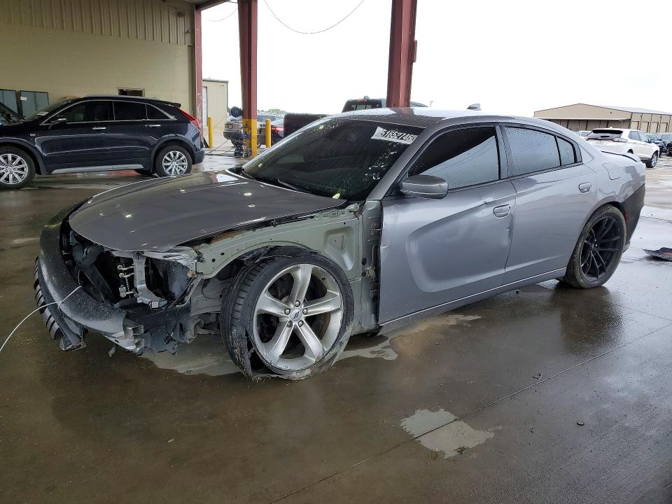 2018 Dodge Charger VIN 2C3CDXCT4JH133815 COPART salvage auction — FRONT END, Tx - Certificate Of Title, sold $1,500 on 2026-07-02 (photo 1)