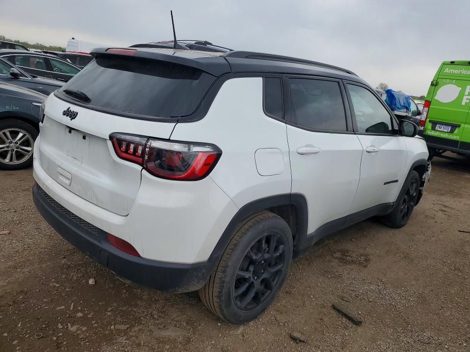 2022 Jeep Compass VIN 3C4NJCBB2NT234430 COPART salvage auction — FRONT END, Il - Salvage Certificate, sold $3,200 on 2026-07-02 (photo 3)