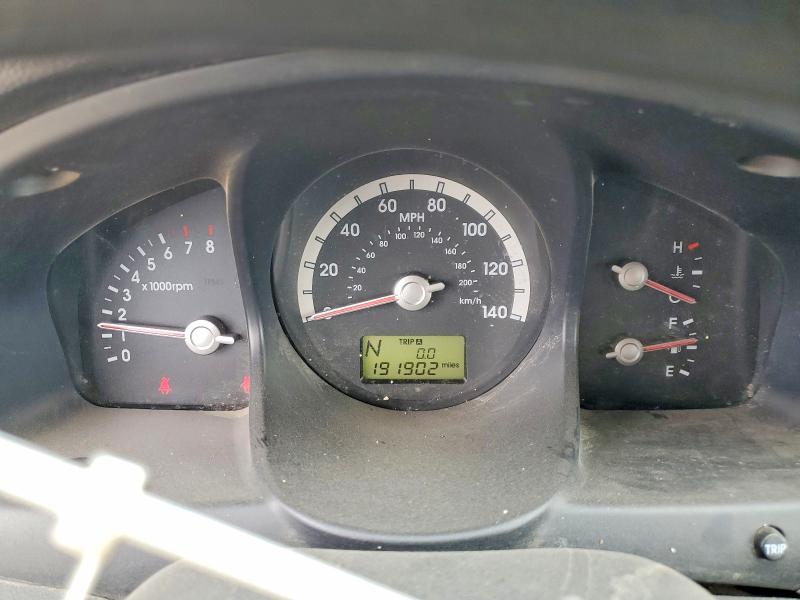 2007 Kia Sportage VIN KNDJE723077367200 COPART salvage auction — FRONT END, MO - SALVAGE CERTIFICATE OF TITLE, sold $475 on 2026-07-28 (photo 9)
