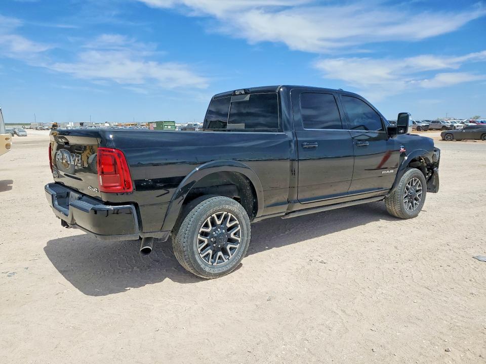 2025 Ram 2500 VIN 3C6UR5SL7SG512646 COPART salvage auction — FRONT END, Tx - Salvage Vehicle Title, sold $25,750 on 2026-07-29 (photo 3)