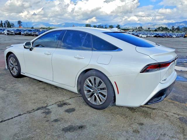 2023 Toyota Mirai VIN JTDAAAAA7PA009636 COPART salvage auction — REAR END, Ca - Salvage Certificate, sold $2,750 on 2026-07-08 (photo 2)