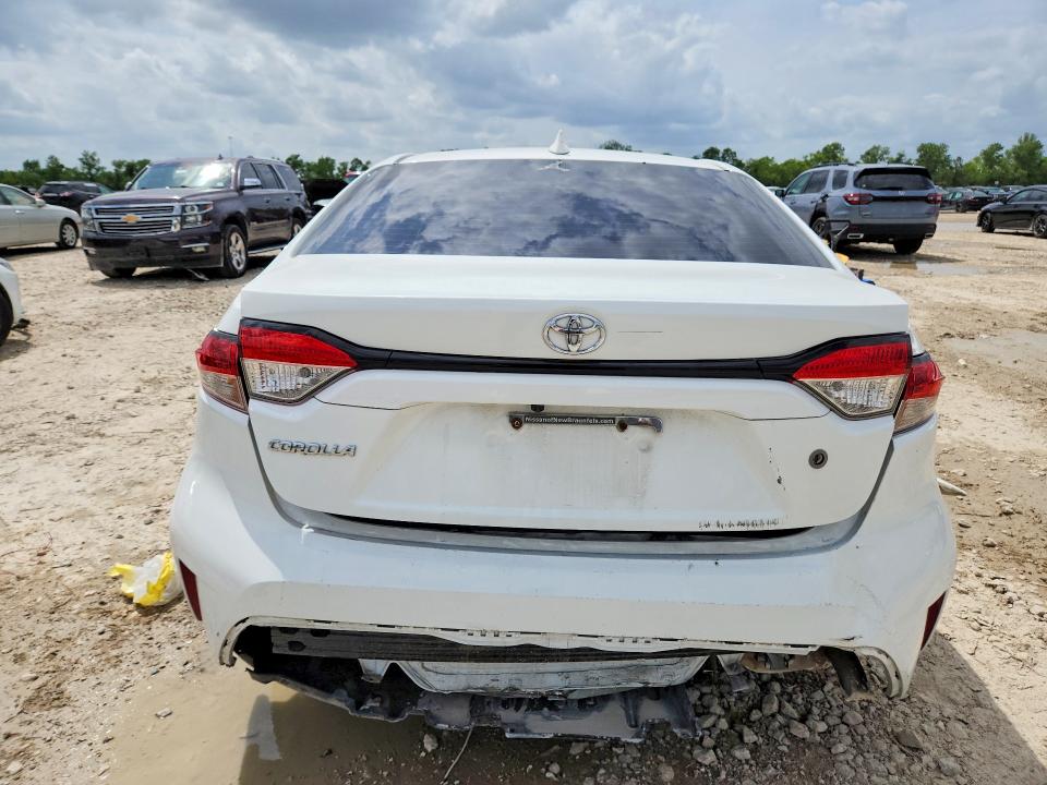 2021 Toyota Corolla VIN 5YFDPMAE8MP190396 COPART salvage auction — FRONT END, Tx - Salvage Vehicle Title, sold $3,000 on 2026-07-10 (photo 6)