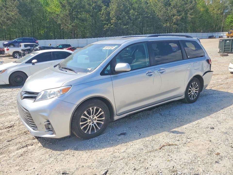 2019 Toyota Sienna VIN 5TDYZ3DC4KS994618 COPART salvage auction — REAR END, Ga - Cert Of Title-Salvage, sold $11,300 on 2026-07-29 (photo 1)