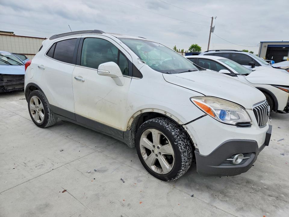 2016 Buick Encore VIN KL4CJCSB0GB546056 COPART salvage auction — FRONT END, Tx - Salvage Vehicle Title, sold $150 on 2026-07-28 (photo 4)
