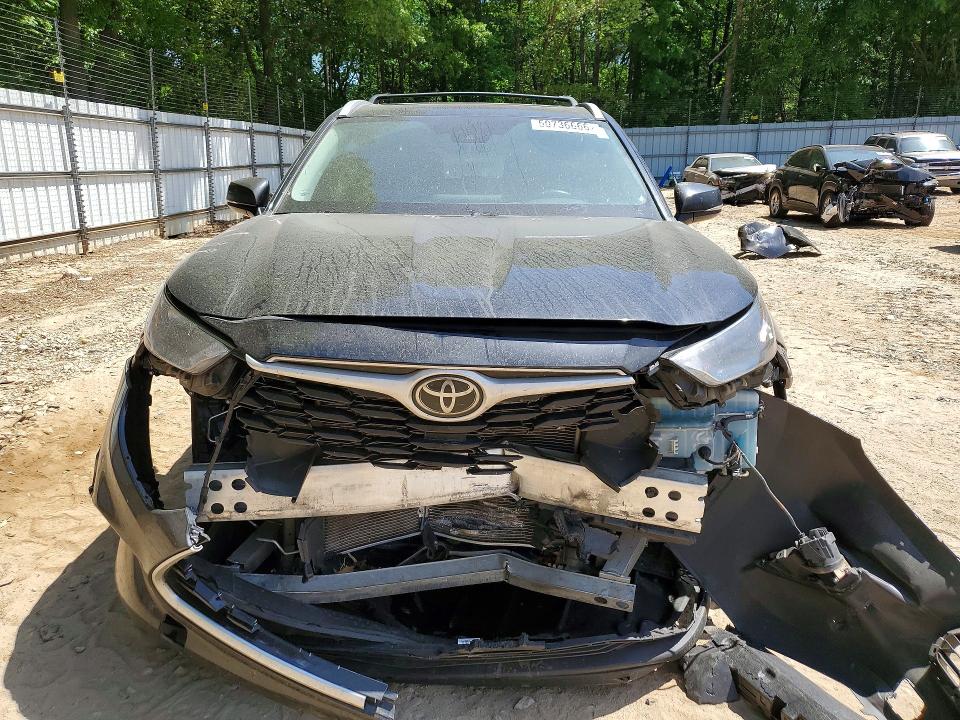 2023 Toyota VIN 5TDKDRAH0PS026076 COPART salvage auction — FRONT END, Ga - Cert Of Title-Salvage, sold $12,000 on 2026-07-31 (photo 5)