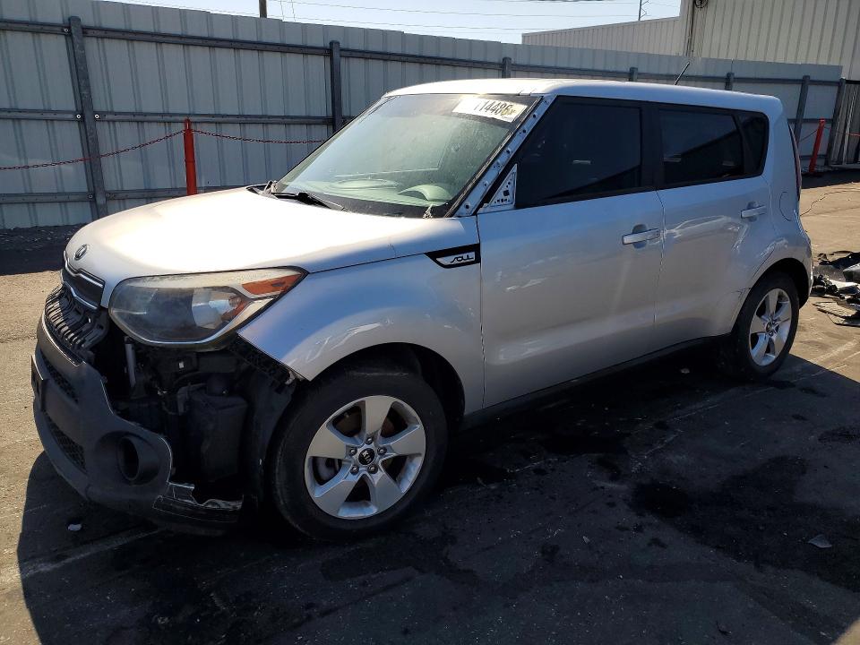 2017 Kia Soul VIN KNDJN2A23H7431355 COPART salvage auction — REAR END, IN - CERTIFICATE OF TITLE (P), sold $650 on 2026-07-20 (photo 1)