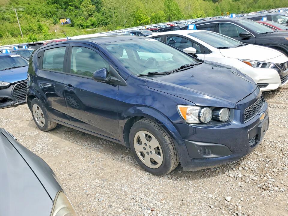 2015 Chevrolet SONIC VIN 1G1JA6SH9F4141831 COPART salvage auction — FRONT END, Wv - Certificate Of Title, sold $2,050 on 2026-07-09 (photo 4)