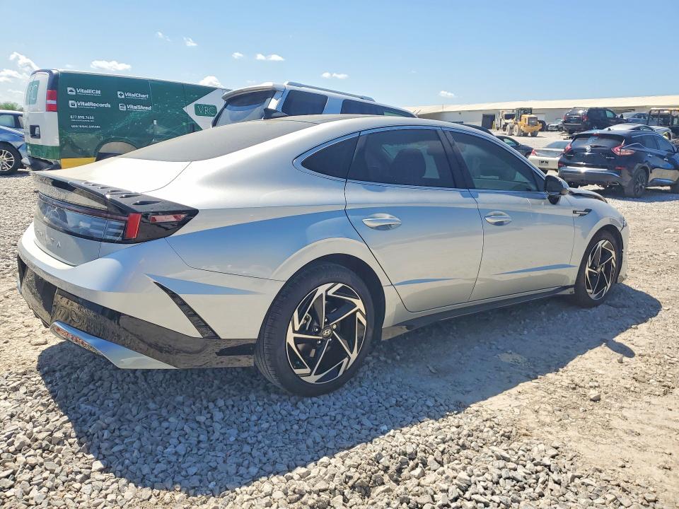 2024 Hyundai Sonata VIN KMHL14JA4RA419870 COPART salvage auction — FRONT END, TN - SALVAGE CERTIFICATE, sold $6,800 on 2026-07-30 (photo 3)