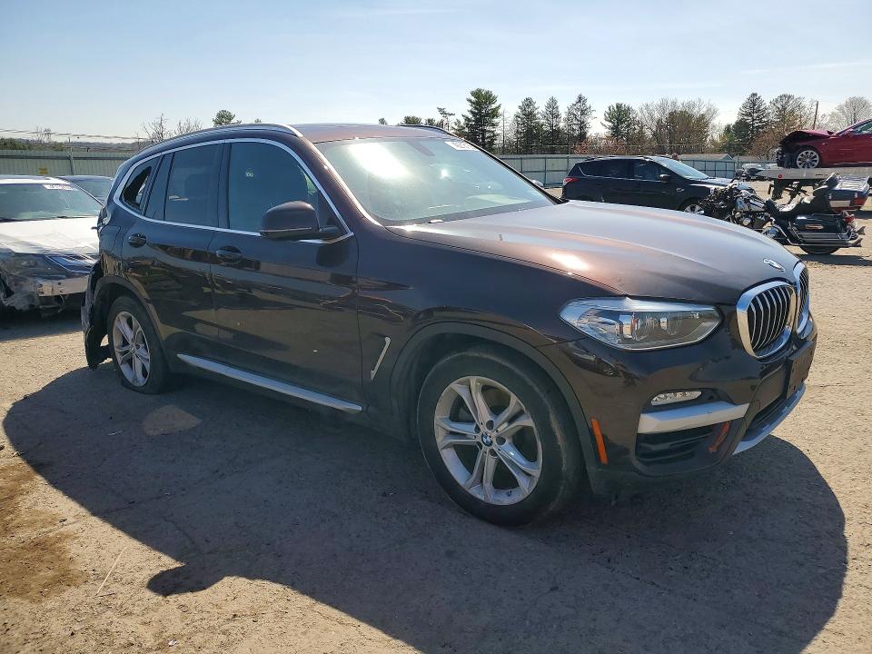 2018 BMW VIN 5UXTR9C59JLD70265 COPART salvage auction — REAR END, Pa - Certificate Of Salvage, sold $500 on 2026-07-21 (photo 4)