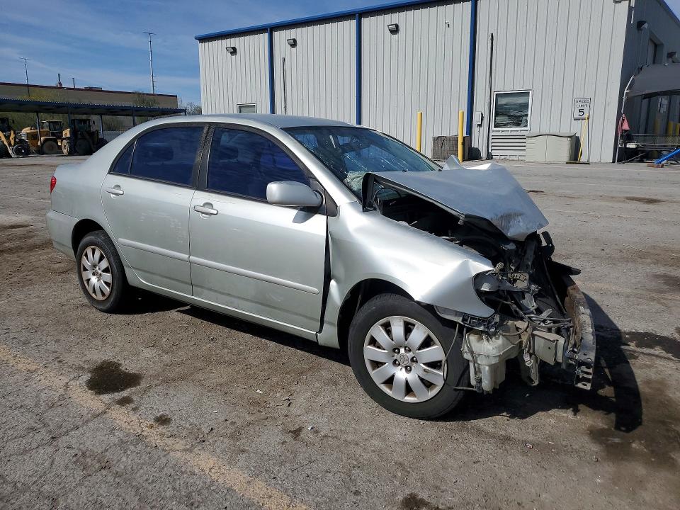 2003 Toyota Corolla VIN JTDBR32E730006357 COPART salvage auction — FRONT END, NV - SALVAGE TITLE, sold $125 on 2026-07-14 (photo 4)