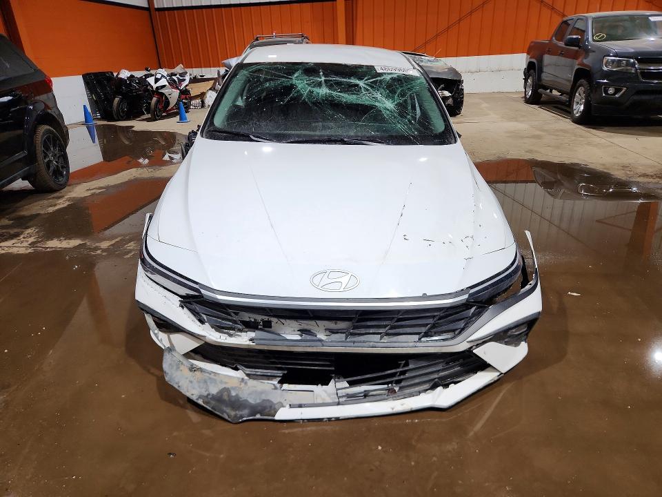 2024 Hyundai Elantra VIN KMHLM4DG7RU727170 COPART salvage auction — FRONT END, Ab - Bos - Nonrepairable, sold $525 on 2026-07-21 (photo 5)