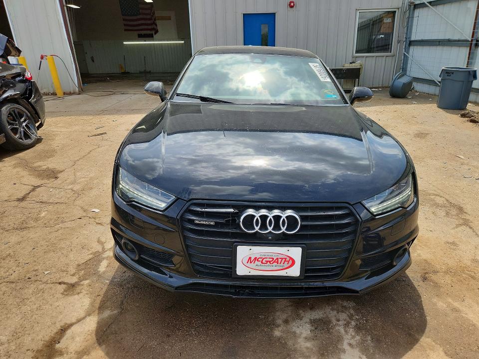 2018 Audi A7 VIN WAU23AFC3JN004262 COPART salvage auction — REAR END, Il - Salvage Certificate, sold $12,100 on 2026-07-30 (photo 5)