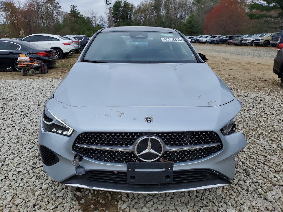 2025 Mercedes-benz Cla-class VIN W1K5J4GB0SN557925 COPART salvage auction — FRONT END, Fl - Certificate Of Destruction, sold $17,700 on 2026-07-29 (photo 5)