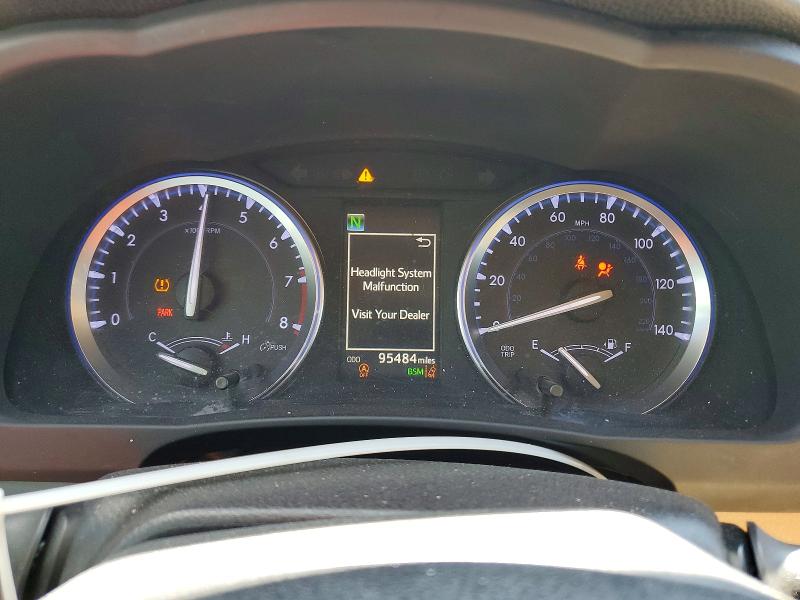 2018 Toyota Highlander VIN 5TDDZRFH7JS861702 COPART salvage auction — FRONT END, Nv - Salvage Title, sold $11,700 on 2026-07-22 (photo 9)
