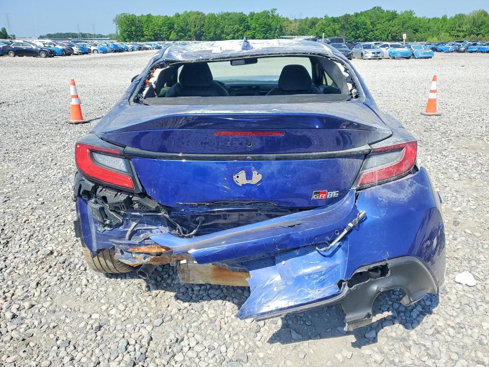 2023 Toyota Gr 86 VIN JF1ZNBF12P8763028 COPART salvage auction — REAR END, Ar - Cert Of Title-Parts Only, sold $2,500 on 2026-07-07 (photo 6)