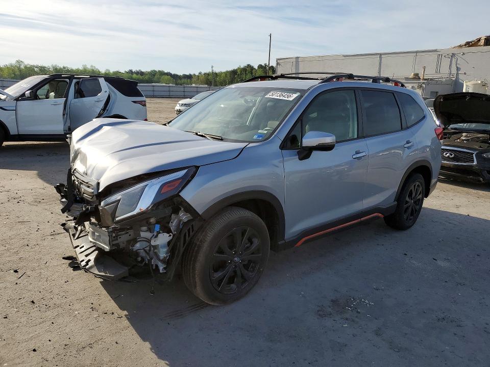 2023 Subaru Forester VIN JF2SKAJC6PH421865 COPART salvage auction — FRONT END, Va - Cert Of Title - Salvage, sold $5,000 on 2026-07-22 (photo 1)