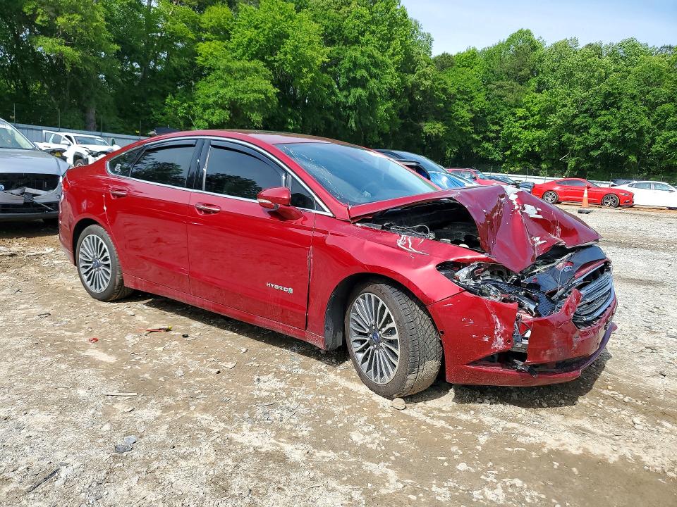 2018 Ford VIN 3FA6P0RU5JR119746 COPART salvage auction — FRONT END, GA - SALVAGE/FIRE DAMAGE, sold $450 on 2026-07-02 (photo 4)