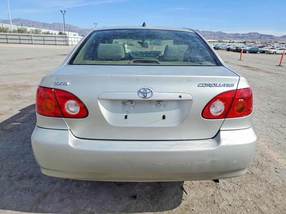 2003 Toyota Corolla VIN JTDBR32E730006357 COPART salvage auction — FRONT END, NV - SALVAGE TITLE, sold $125 on 2026-07-14 (photo 6)