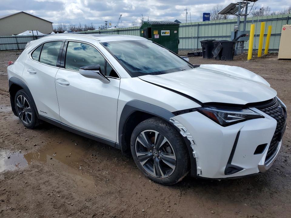2020 Lexus Ux 250h VIN JTHP9JBH0L2024075 COPART salvage auction — ALL OVER, Va - Cert Of Title - Salvage, sold $3,050 on 2026-07-29 (photo 4)