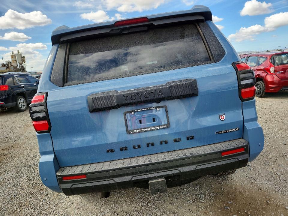 2025 Toyota 4runner VIN JTEVB5BR0S5021084 COPART salvage auction — FRONT END, Salvage Title, sold $5,300 on 2026-07-21 (photo 6)