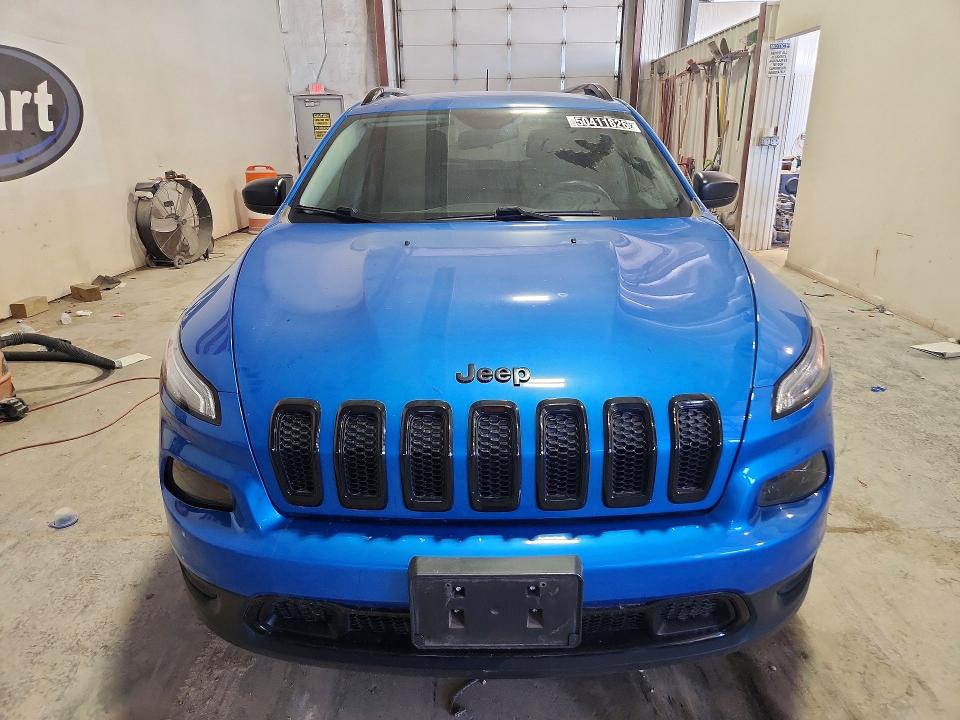 2017 Jeep Cherokee VIN 1C4PJMAB1HW646336 COPART salvage auction — HAIL, IN - CERTIFICATE OF TITLE, sold $2,750 on 2026-07-09 (photo 5)
