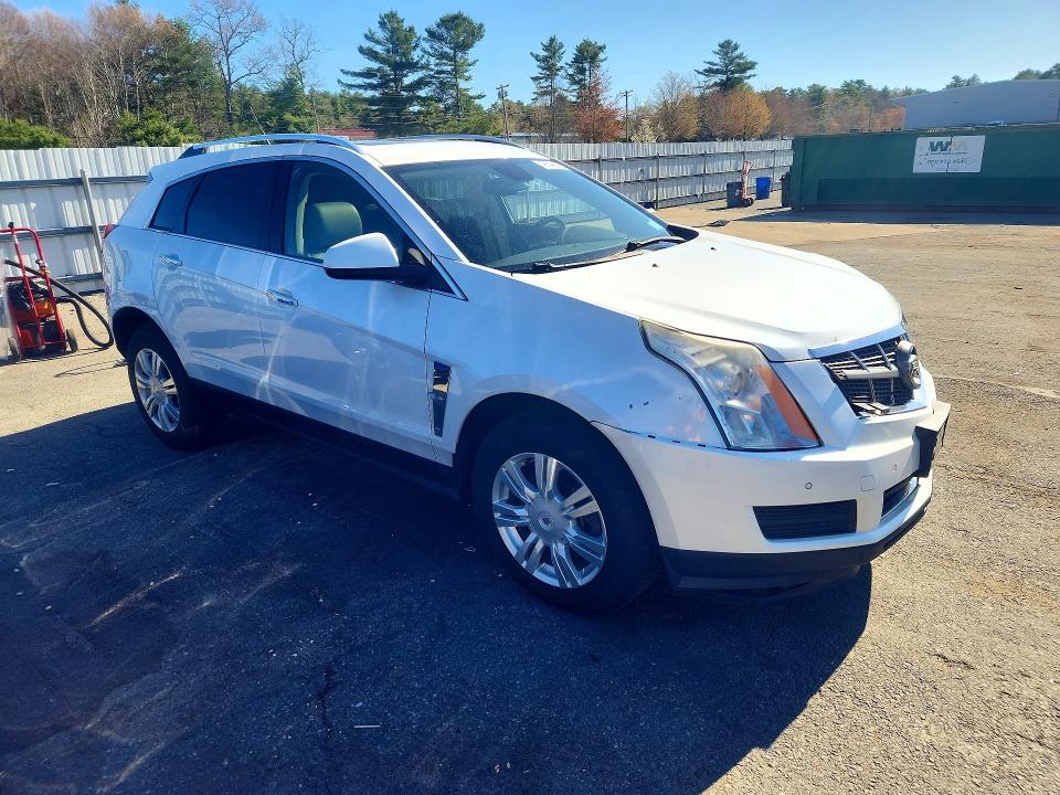 2012 Cadillac Srx VIN 3GYFNAE33CS599276 COPART salvage auction — FRONT END, NY - MV-907A SALVAGE CERTIFICATE, sold $500 on 2026-07-02 (photo 4)