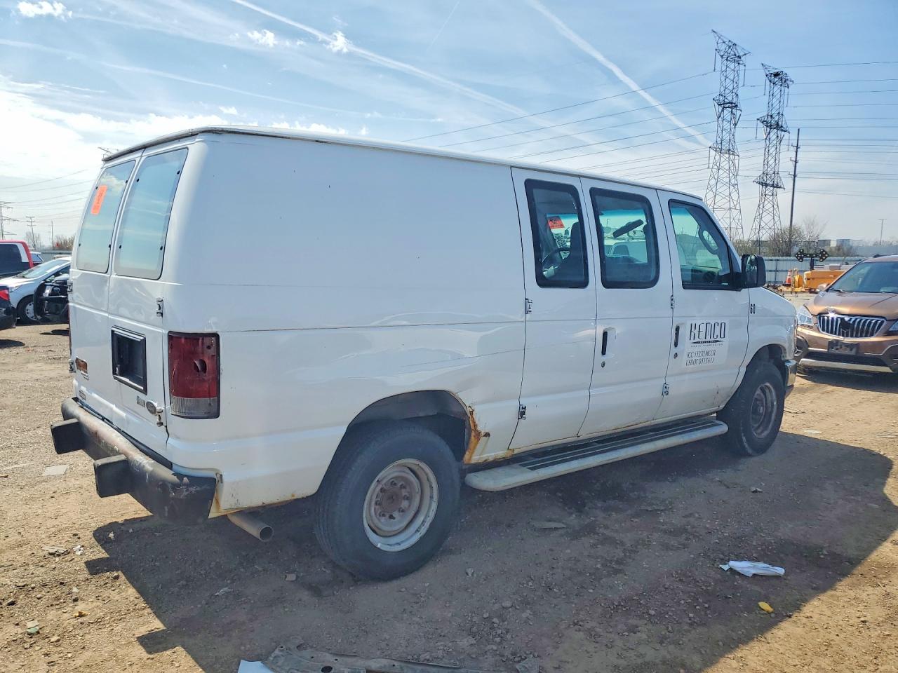 2013 Ford Econoline VIN 1FTNE2EW6DDA46608 COPART salvage auction — Minor Dent/Scratches, IL - CERTIFICATE OF TITLE, sold $625 on 2026-07-08 (photo 3)