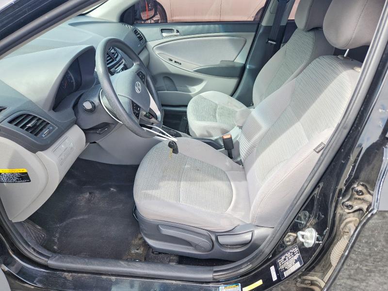 2016 Hyundai Accent VIN KMHCT4AE4GU973189 COPART salvage auction — REAR END, ID - SALVAGE CERTIFICATE OF TITLE, sold $850 on 2026-07-07 (photo 7)