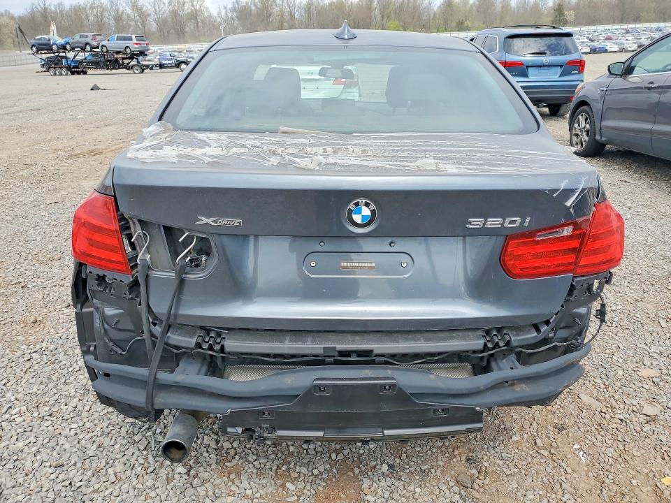 2015 BMW 3er VIN WBA3C3G50FNS73522 COPART salvage auction — REAR END, Va - Cert Of Title-Rebuilt (P), sold $1,900 on 2026-07-07 (photo 6)