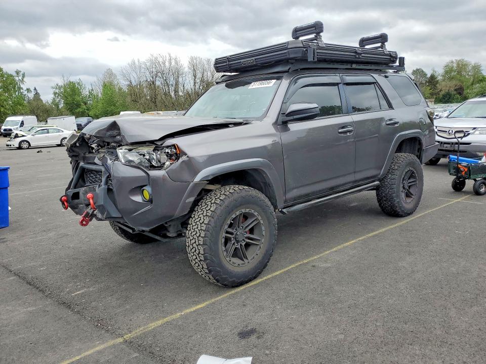 2015 Toyota 4runner VIN JTEBU5JR9F5228268 COPART salvage auction — FRONT END, Or - Salvage Title Certificate, sold $6,400 on 2026-07-13 (photo 1)
