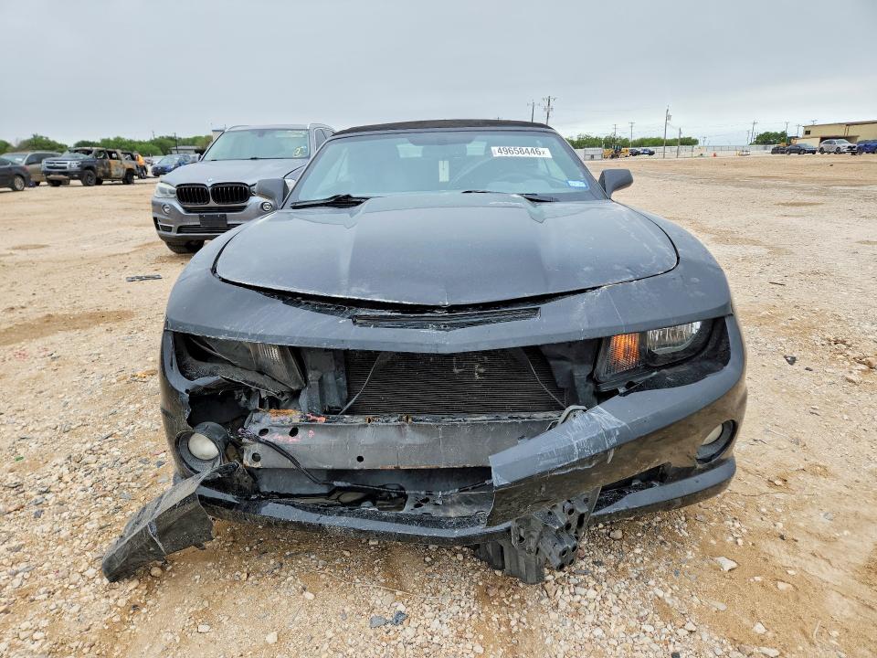 2012 Chevrolet Camaro VIN 2G1FB3D34C9167488 COPART salvage auction — FRONT END, Tx - Salvage Vehicle Title, sold $1,800 on 2026-07-09 (photo 5)