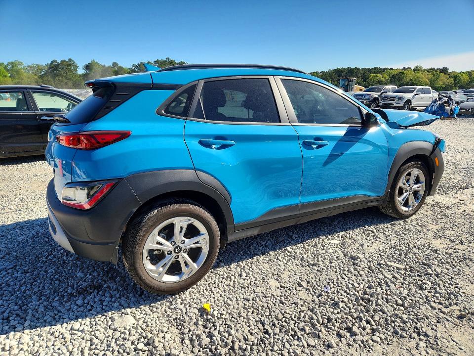 2023 Hyundai Kona VIN KM8K62AB6PU959355 COPART salvage auction — FRONT END, Ga - Cert Of Title-Salvage, sold $2,450 on 2026-07-07 (photo 3)