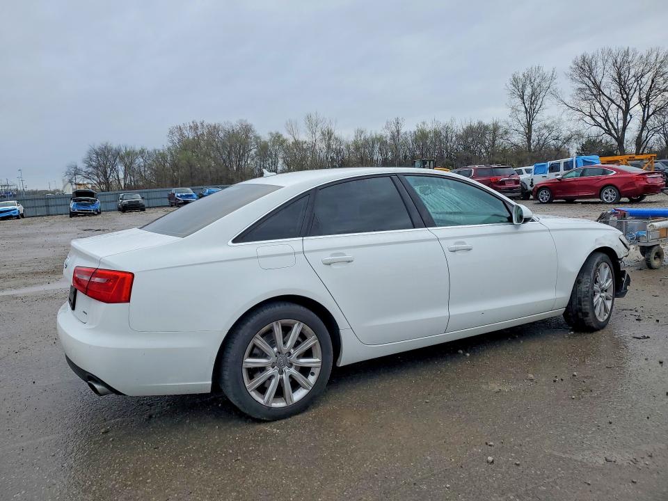 2015 Audi A6 VIN WAUFFAFC5FN026912 COPART salvage auction — FRONT END, Ia - Cert Of Title-Salvage Title, sold $2,400 on 2026-07-06 (photo 3)