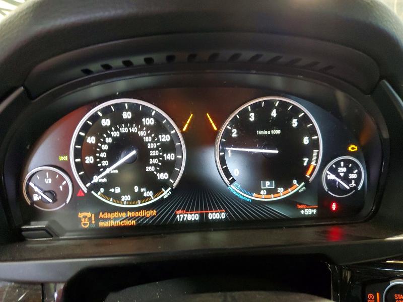 2018 BMW X5 VIN 5UXKR0C59J0X88816 COPART salvage auction — FRONT END, MI - CERTIFICATE OF TITLE, sold $4,350 on 2026-07-03 (photo 9)