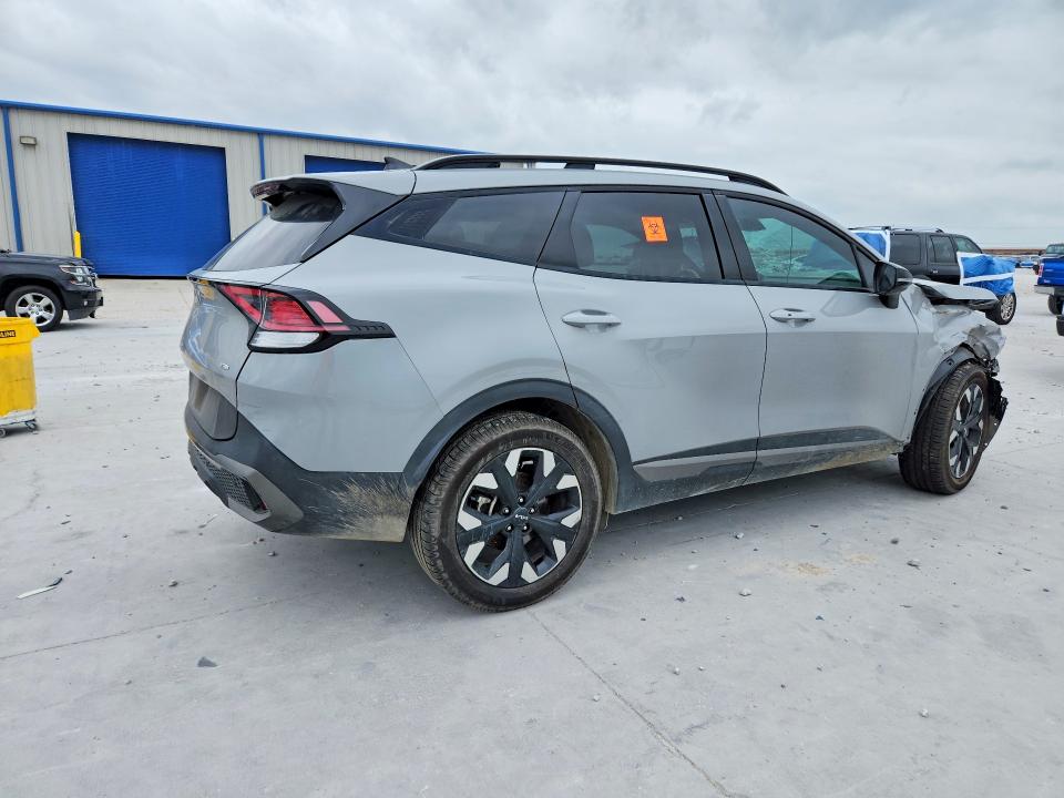 2023 Kia Sportage VIN 5XYK6CAF0PG048694 COPART salvage auction — FRONT END, Tx - Salvage Vehicle Title, sold $3,650 on 2026-07-14 (photo 3)