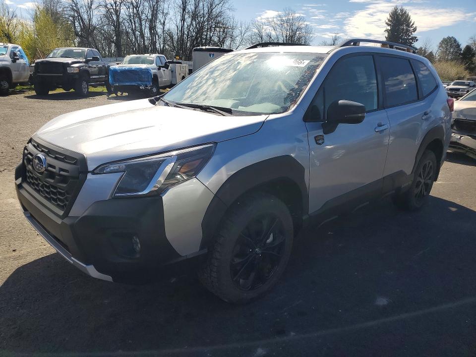 2025 Subaru Forester VIN JF2SKAHC6SH401338 COPART salvage auction — VANDALISM, Or - Lien Papers Salvage, sold $2,150 on 2026-07-22 (photo 1)