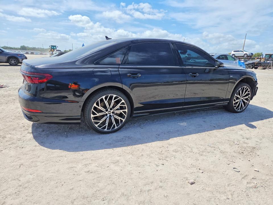 2024 Audi A8 VIN WAULDAF8XRN004994 COPART salvage auction — FRONT END, Fl - Cert Of Title Slvg Rebuildable, sold $25,750 on 2026-07-02 (photo 3)